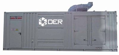 Дизельный генератор Gesan DTA 1100 E в контейнере с АВР ДизельЭнергоРесурс